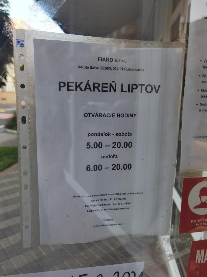 Apartman Ruza Ruzomberok Extérieur photo
